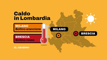 Lombardia stremata da caldo e afa: giovedì tremendo da bollino rosso a Brescia e arancione a Milano. Quando il picco