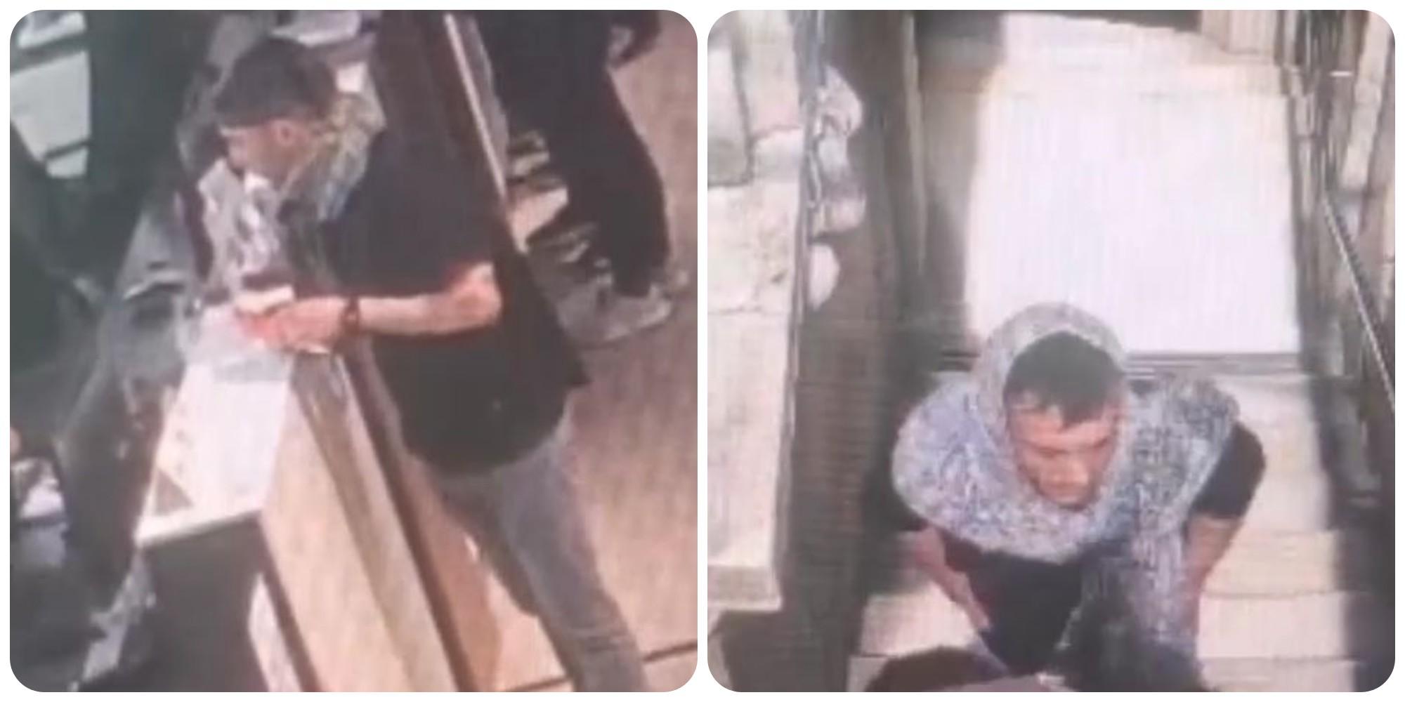 emanuele de maria il detenuto ripreso dalle telecamere del duomo prima di suicidarsi il volto nascosto da una kefiah da Ilgiorno.it emanuele de maria il detenuto ripreso dalle telecamere del duomo prima di suicidarsi il volto nascosto da una kefiah