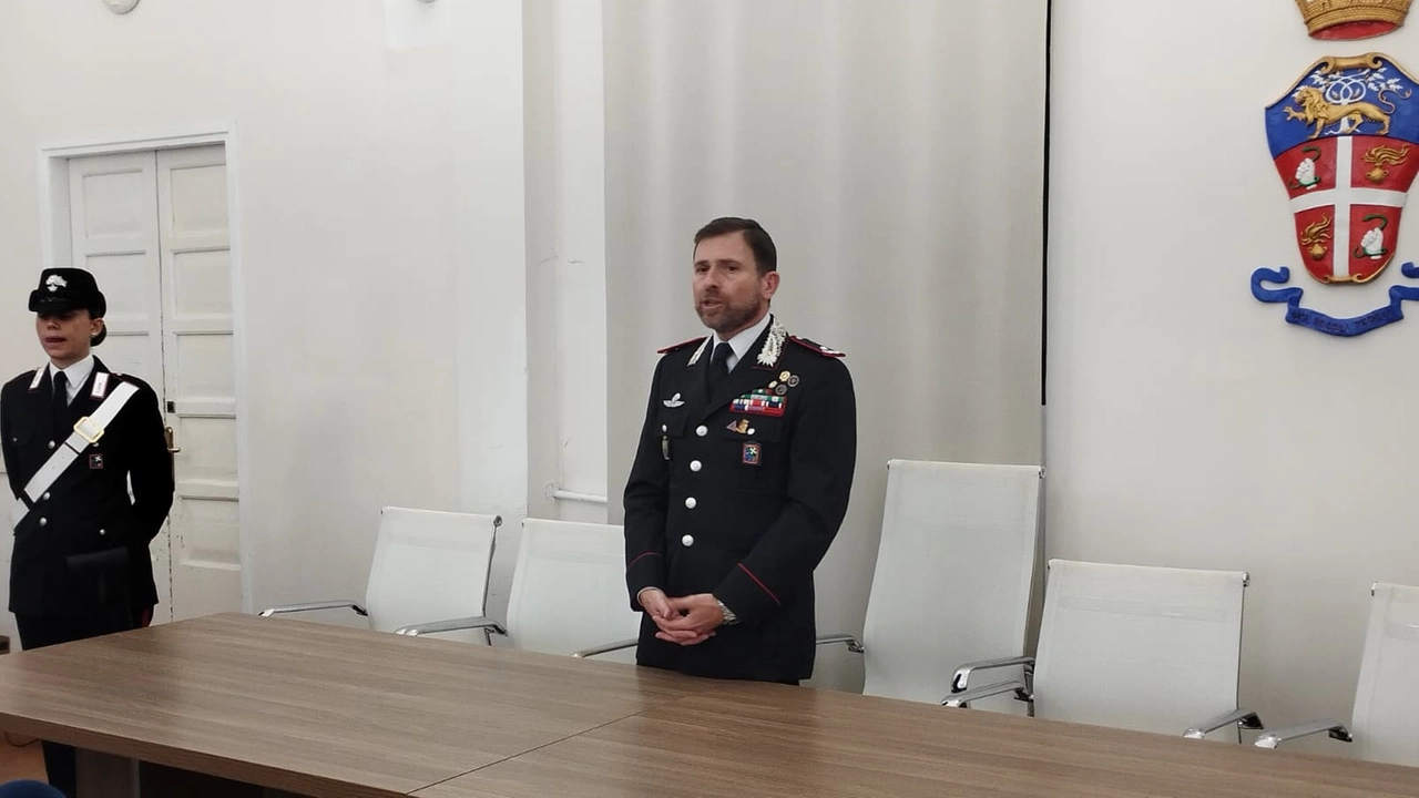 Il nuovo comandante provinciale dei carabinieri di Milano, Rodolfo Santovito, all'incontro con la stampa Il nuovo comandante provinciale dei carabinieri di Milano, Rodolfo Santovito, all'incontro con la stampa