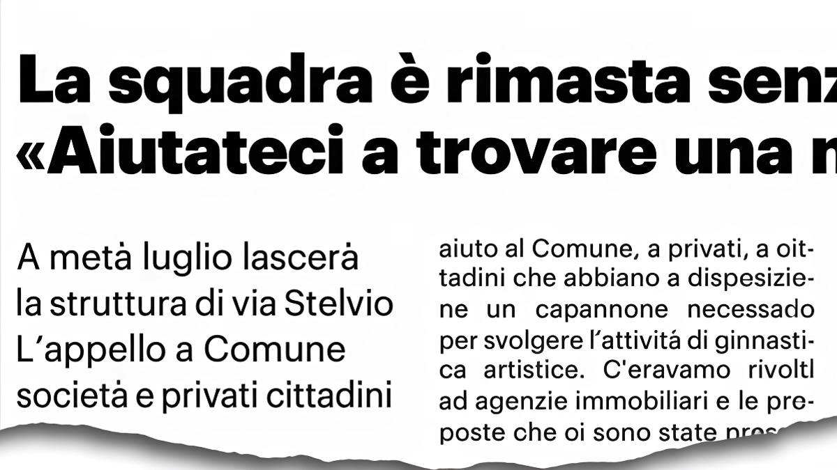 Un nostro servizio, il Comune e un’impresa di Palermo hanno aiutato l’associazione a trovare nuovi spazi Un nostro servizio, il Comune e un’impresa di Palermo hanno aiutato l’associazione a trovare nuovi spazi