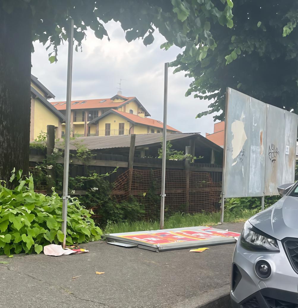 Raid a Seregno contro i tabelloni. Un denunciato