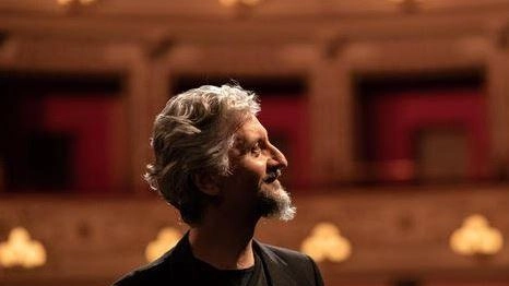 L’attore Ascanio Celestini, 52 anni