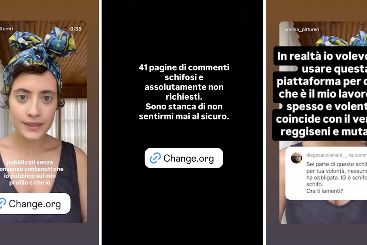 Anna Pittureri e la videodenuncia su Instagram
