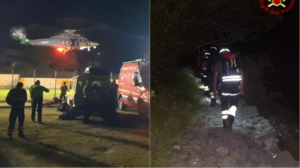 Le ricerche notturne del disperso Le ricerche notturne del disperso