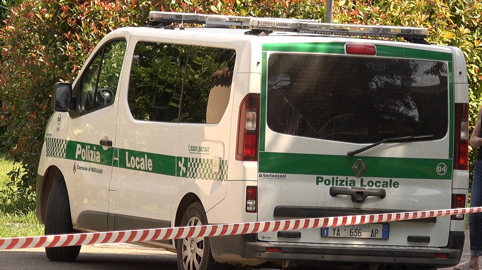In azione la polizia locale di Nerviano