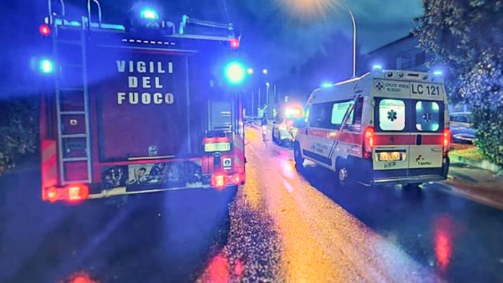 Nel rifugio dei disperati. Fiammata e poi l’inferno . Ragazza lotta per la vita