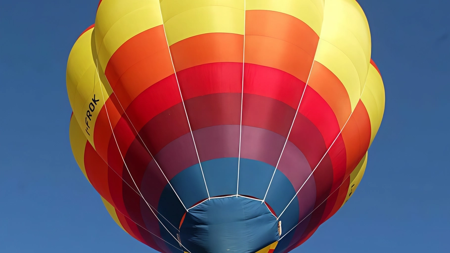 La vera novità è il volo in mongolfiera