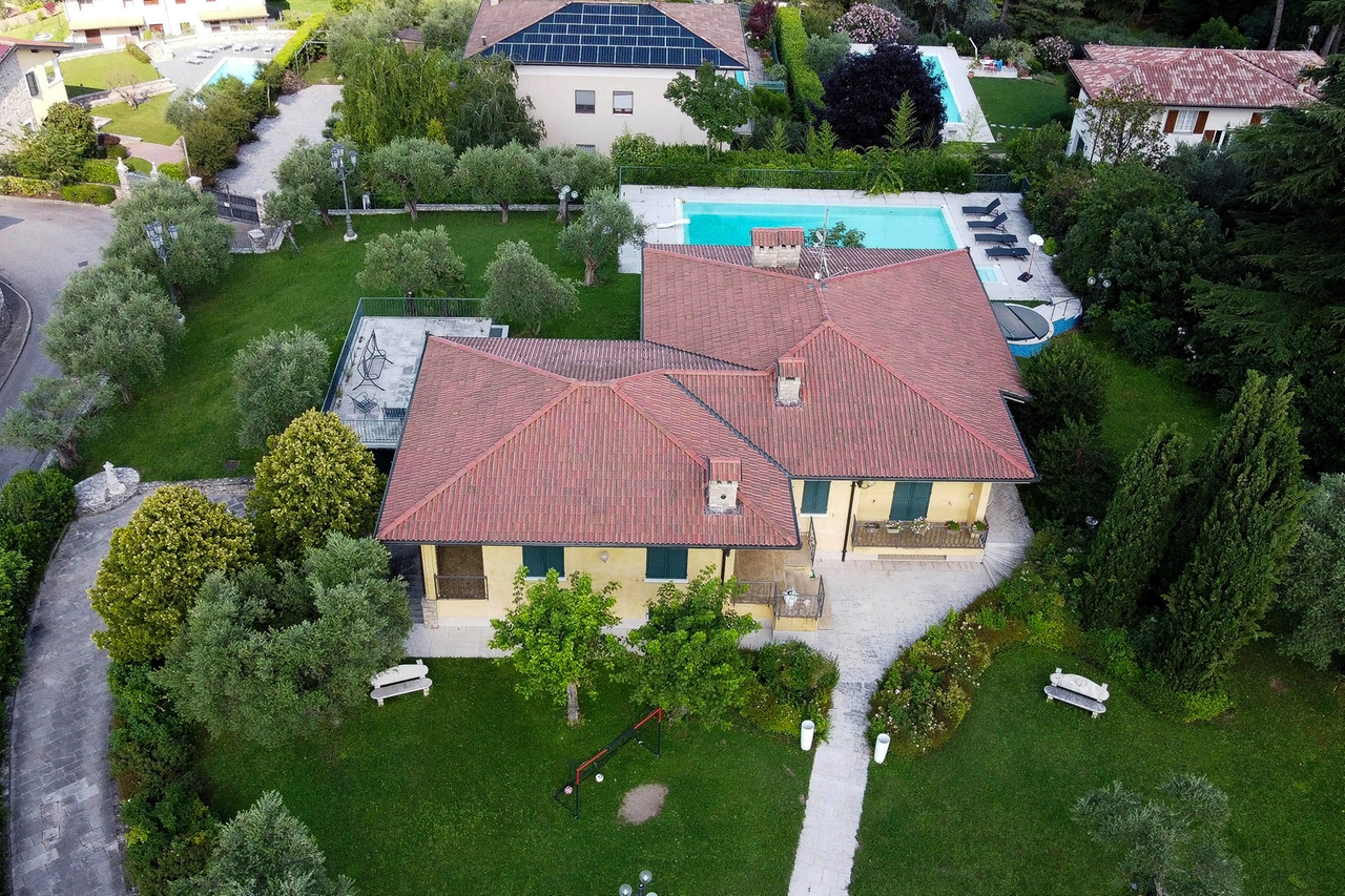La villa di Soiano del Garda, in provincia di Brescia, dove Bozzoli è stato catturato