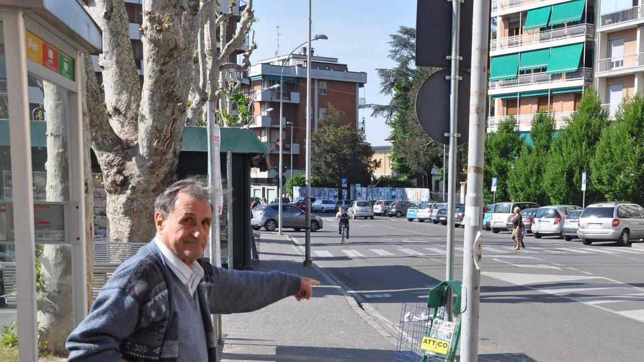 Il punto in cui lunedì sera è avvenuta l’aggressione ai danni dei due giovani (Torres)