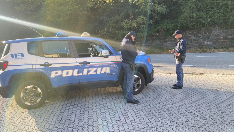 I poliziotti della questura di Lecco I poliziotti della questura di Lecco