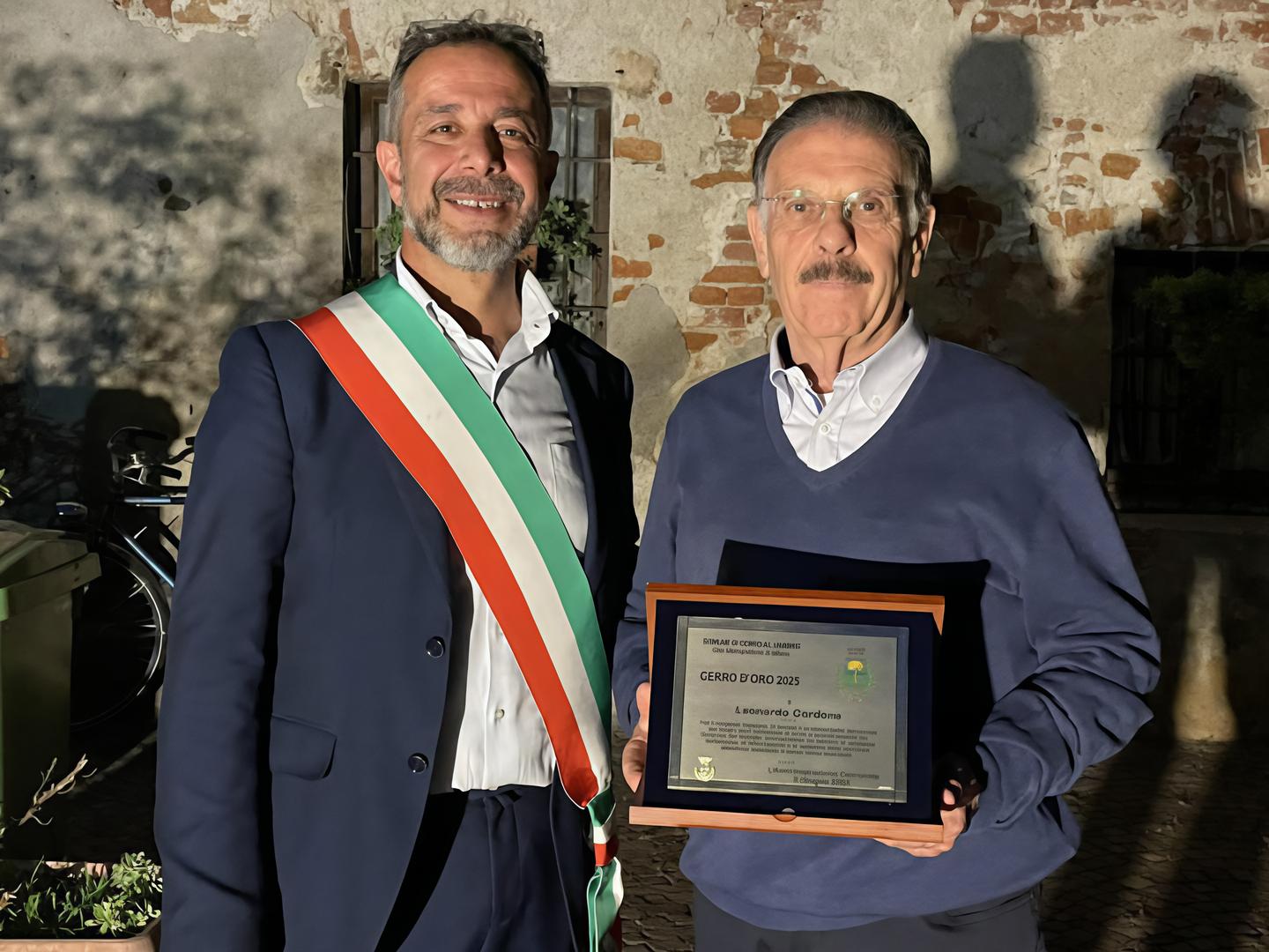 Cerro al Lambro, controlli di vicinato. Premio al pioniere della sicurezza Cerro al Lambro, controlli di vicinato. Premio al pioniere della sicurezza