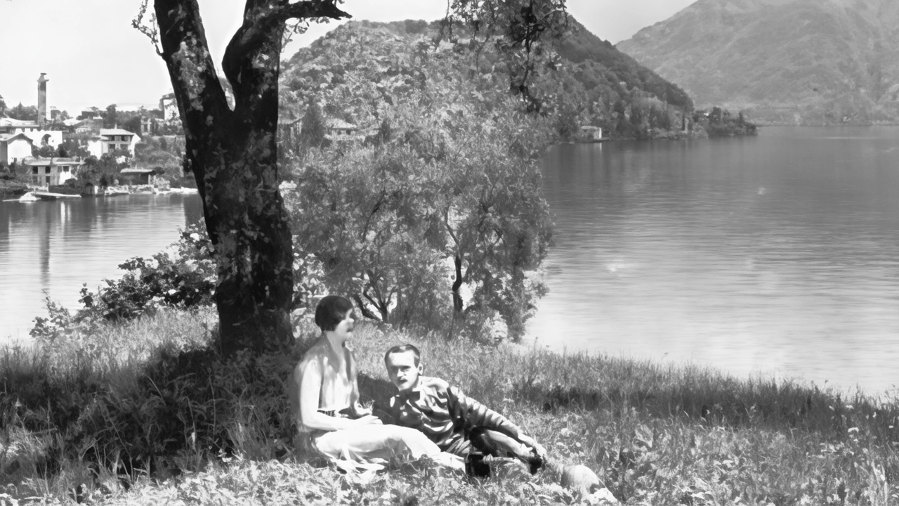 The pleasure garden di Alfred Hitchcok, scena all’Isola Comacina