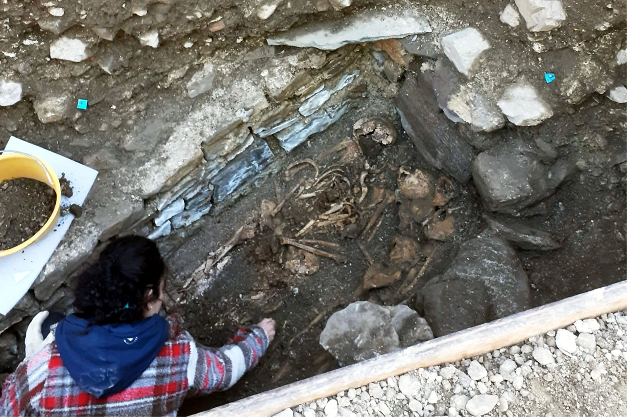 La necropoli risale al X secolo avanti Cristo