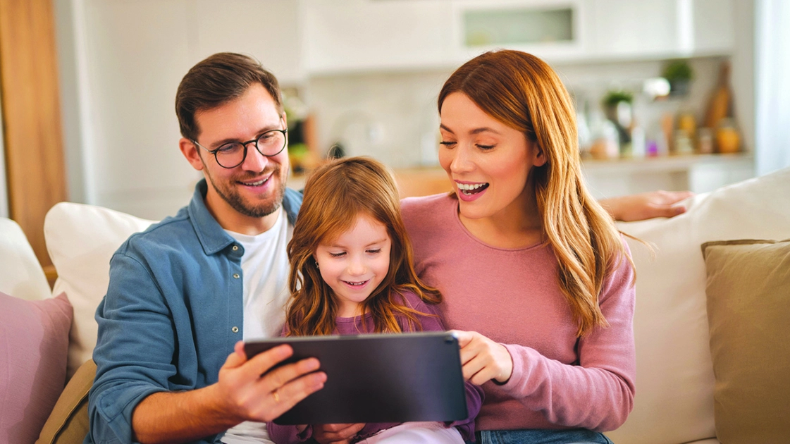 La famiglia in cima ai valori