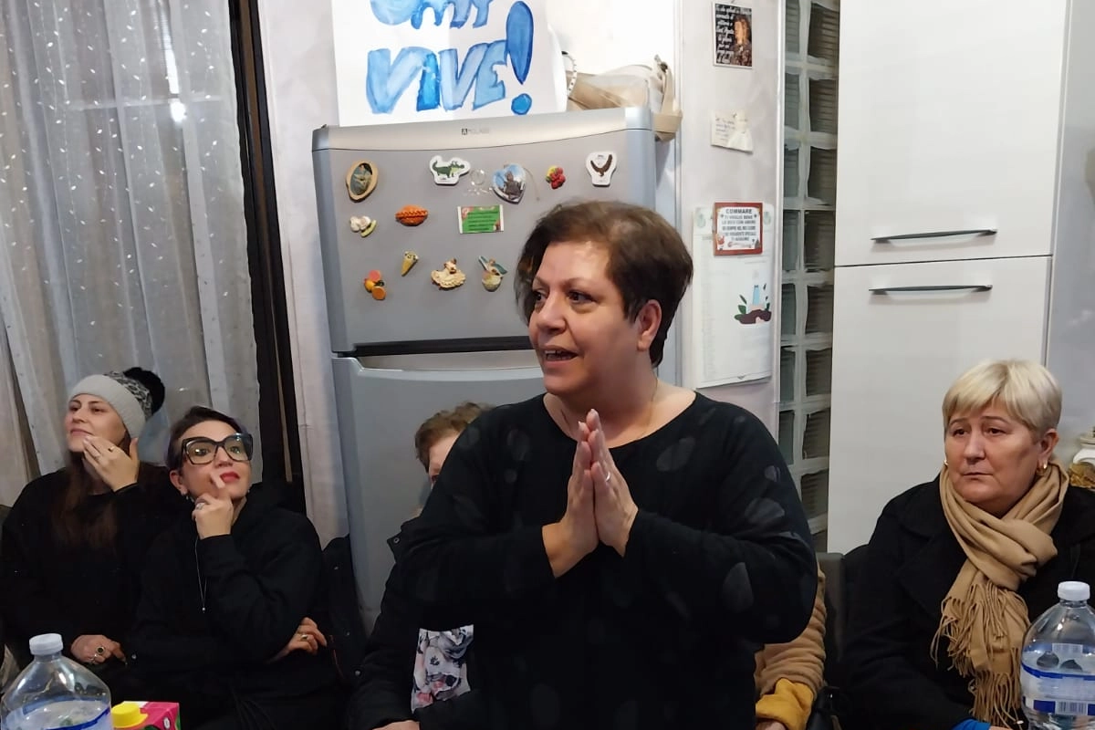 Giusy, la mamma di Omar Bassi