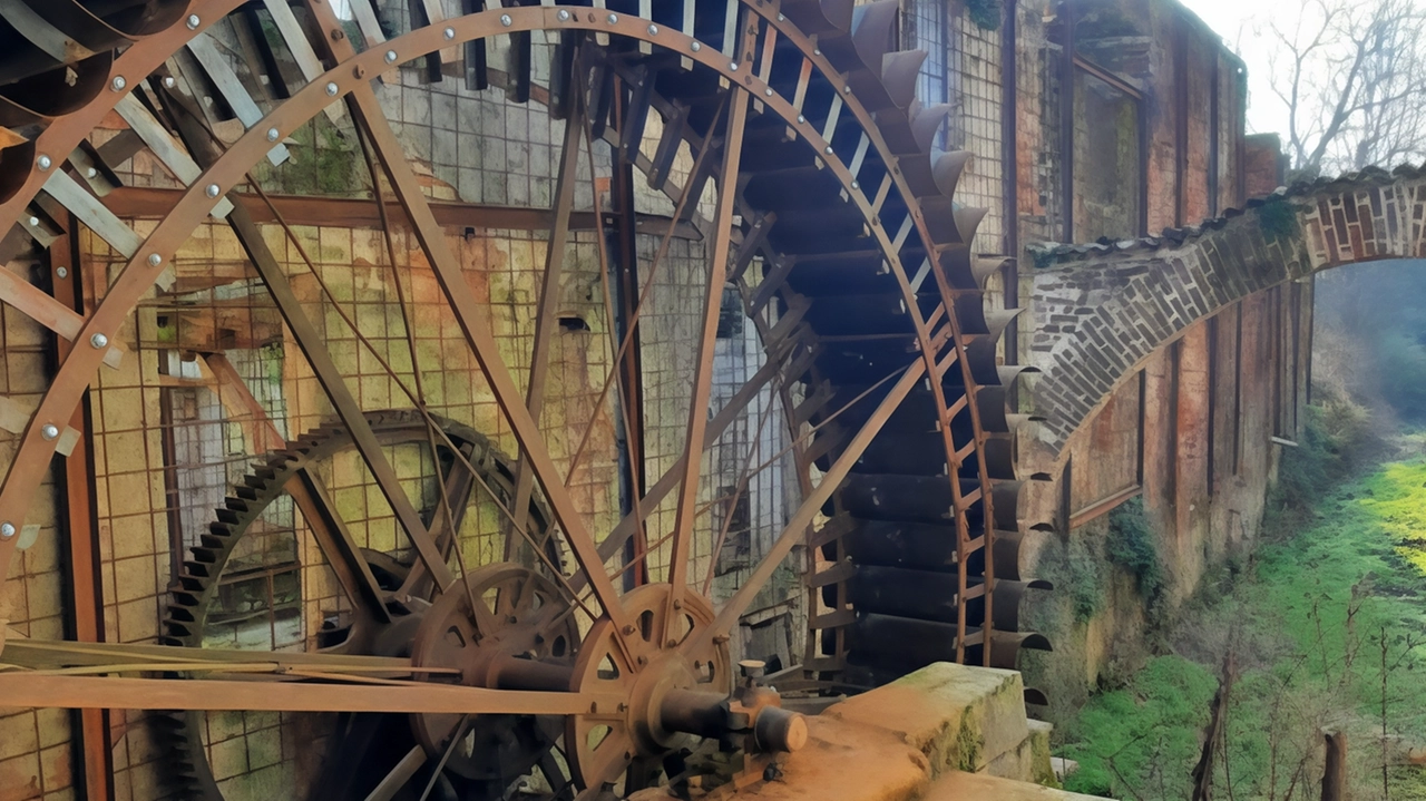 Aperta la chiusa della roggia Bescapera, la ruota del Molino Vecchio torna a girare Aperta la chiusa della roggia Bescapera, la ruota del Molino Vecchio torna a girare