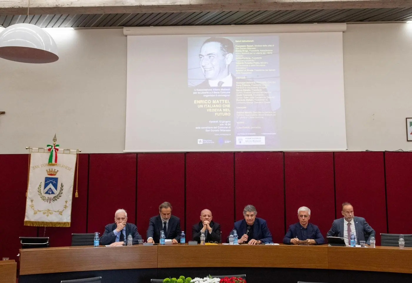 Mattei, visione del futuro: "Progresso e benessere"