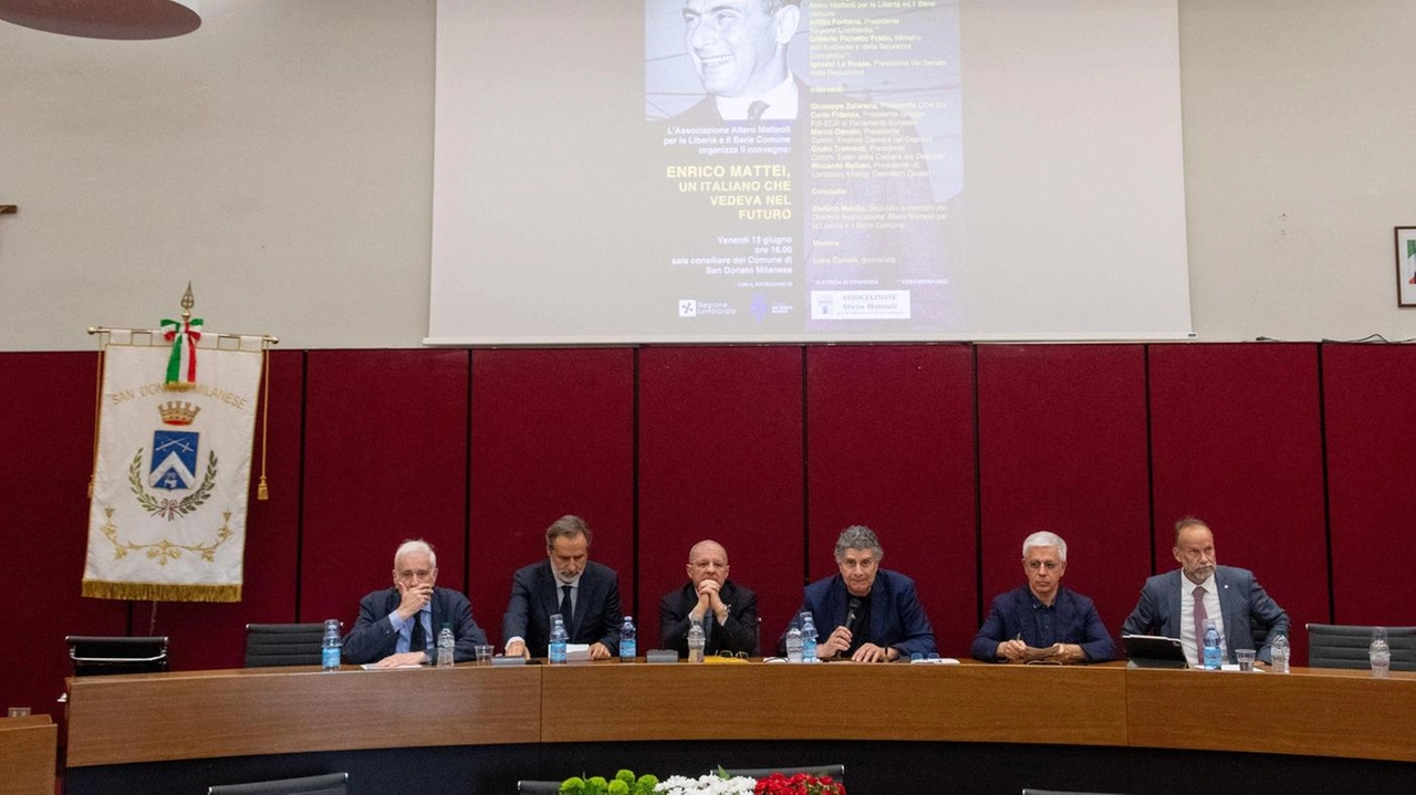 Mattei, visione del futuro: "Progresso e benessere"