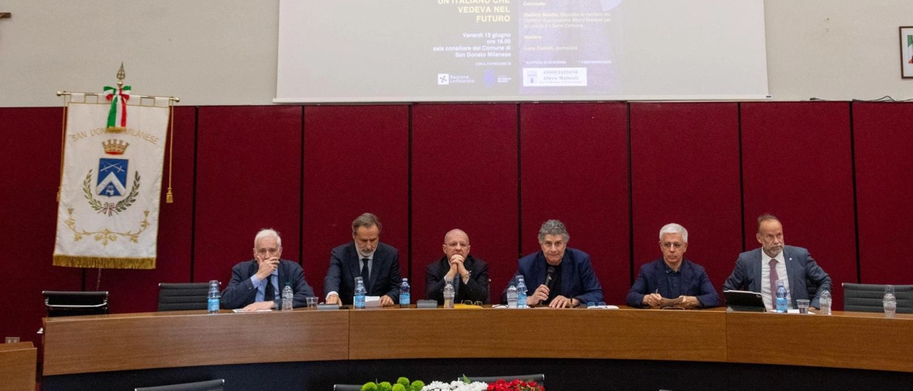 Mattei, visione del futuro: "Progresso e benessere"