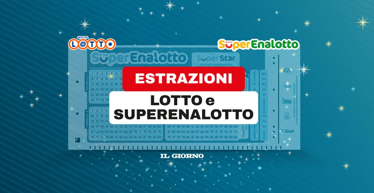 superenalotto oggi 9 agosto 2025 estrazione e numeri di lotto e 10elotto