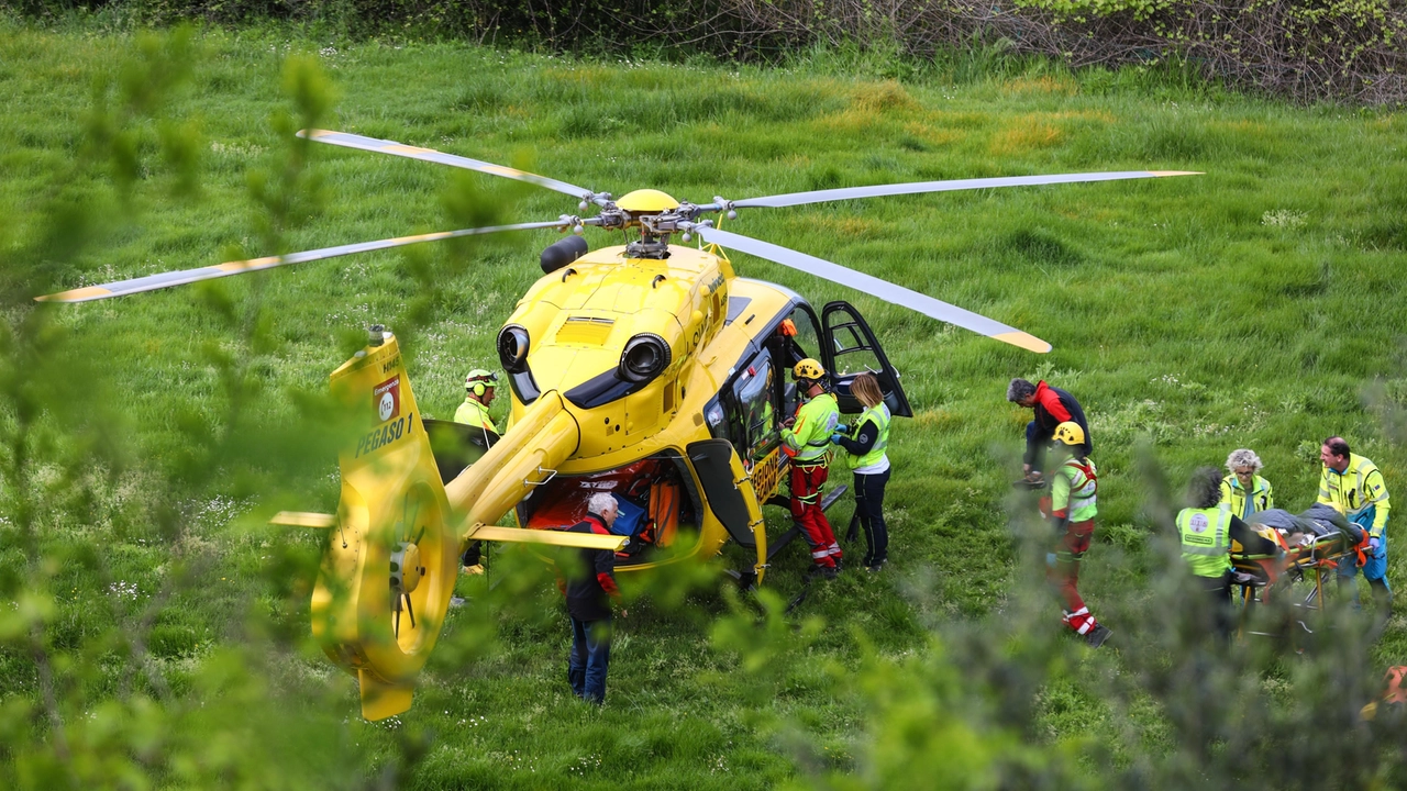 Sul posto è intervenuto l'elisoccorso (foto di repertorio)