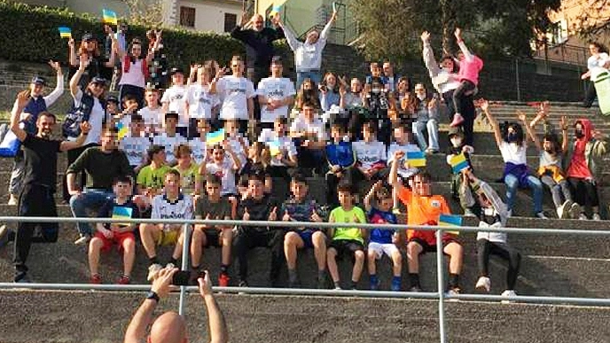 I ragazzini ucraini ospitati in Valle Imagna I ragazzini ucraini ospitati in Valle Imagna