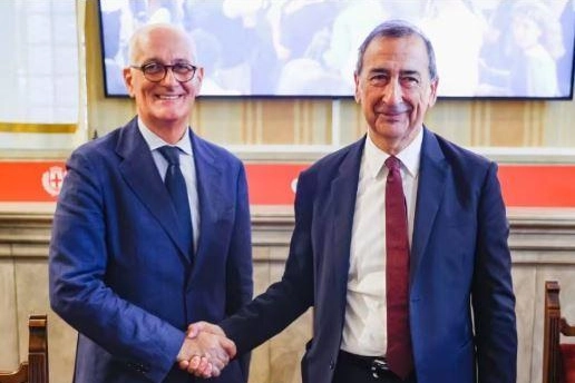 Il sindaco Giuseppe Sala e il delegato alla Sicurezza del Comune di Milano, Franco Gabrielli, già capo della Polizia