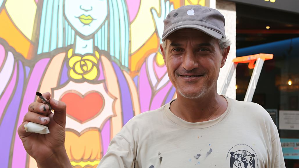 Joepalla colora la scuola Buonarroti