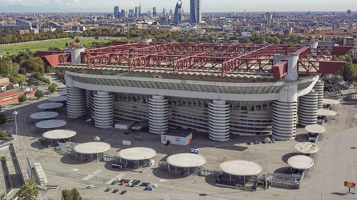 Una veduta di San Siro (Archivio) Una veduta di San Siro (Archivio)