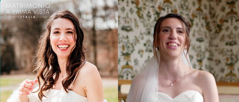La milanese Ilaria (a sinistra) e Ilaria di Agrate Brianza, protagoniste di Matrimonio a Prima Vista (foto da Fb e sito Real Time)