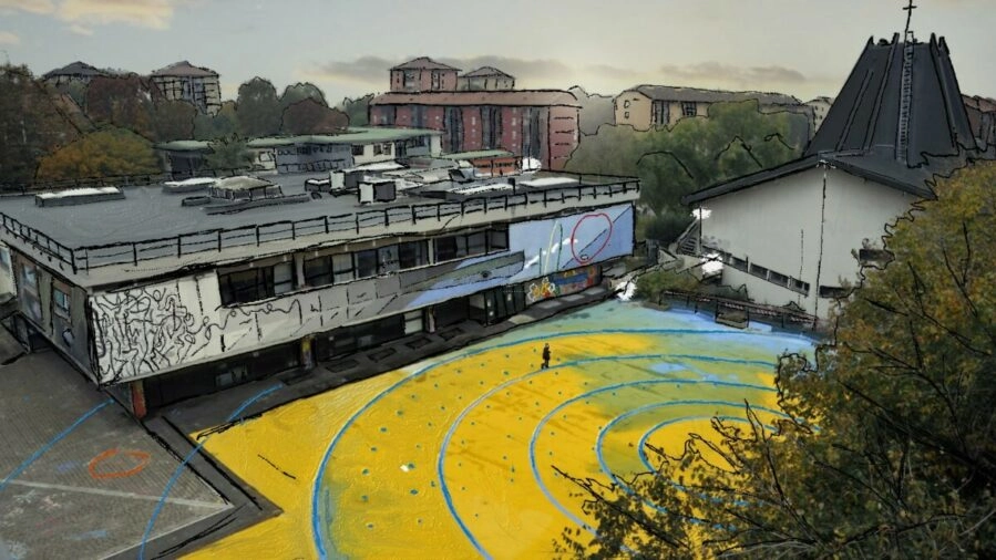 Il Teatro Ringhiera di via Boifava, quartiere Chiesa Rossa Il Teatro Ringhiera di via Boifava, quartiere Chiesa Rossa