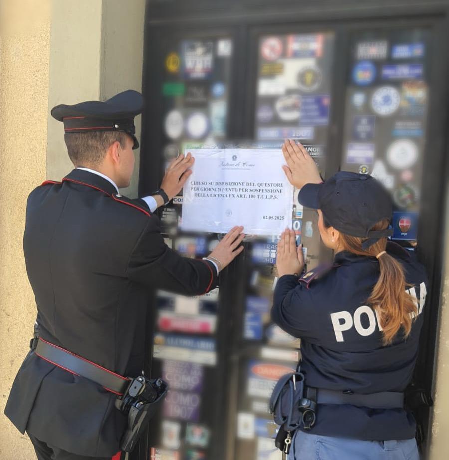 Faloppio, condotte illegali e ritrovo di pregiudicati: chiuso il Danger Queen’s bar Faloppio, condotte illegali e ritrovo di pregiudicati: chiuso il Danger Queen’s bar