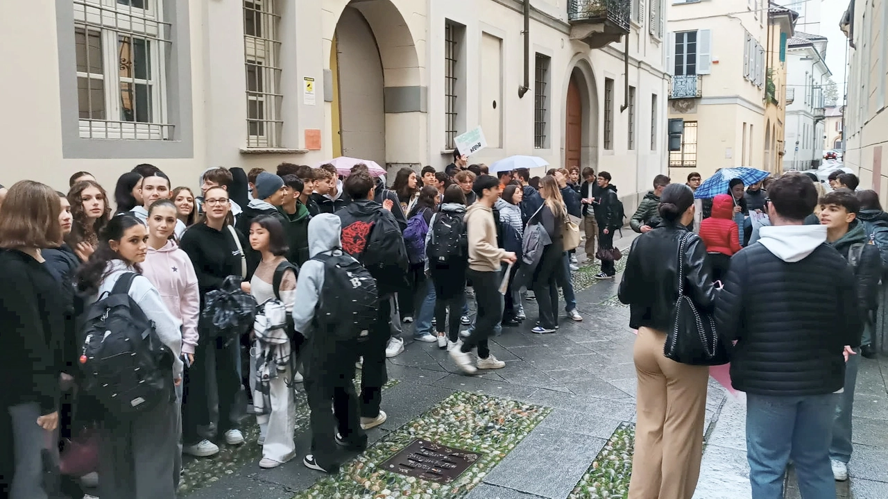 I ragazzi hanno deciso di non entrare nelle classi. Prima di loro avevano scioperato dli studenti del liceo Volta I ragazzi hanno deciso di non entrare nelle classi. Prima di loro avevano scioperato dli studenti del liceo Volta