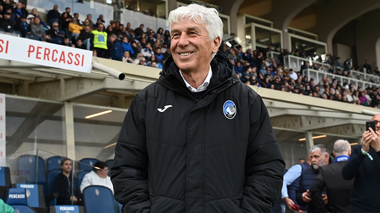 Gian Piero Gasperini allenatore dell'Atalanta