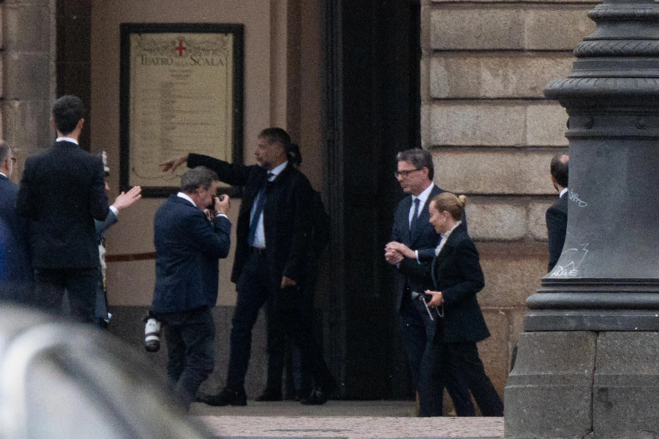 Giorgia Meloni Teatro La Scala