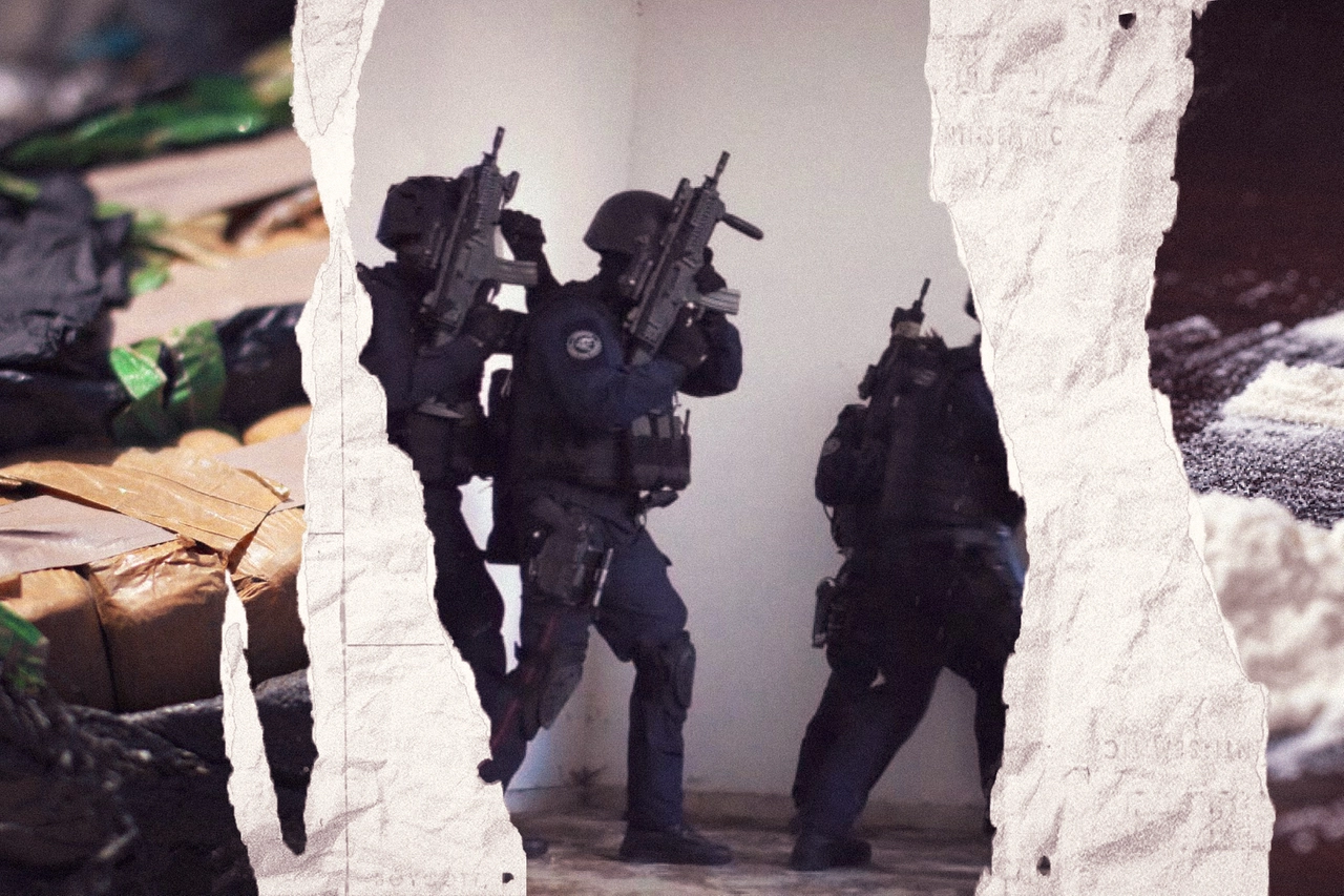 L'operazione contro il traffico di droga ha coinvolto centinaia di agenti