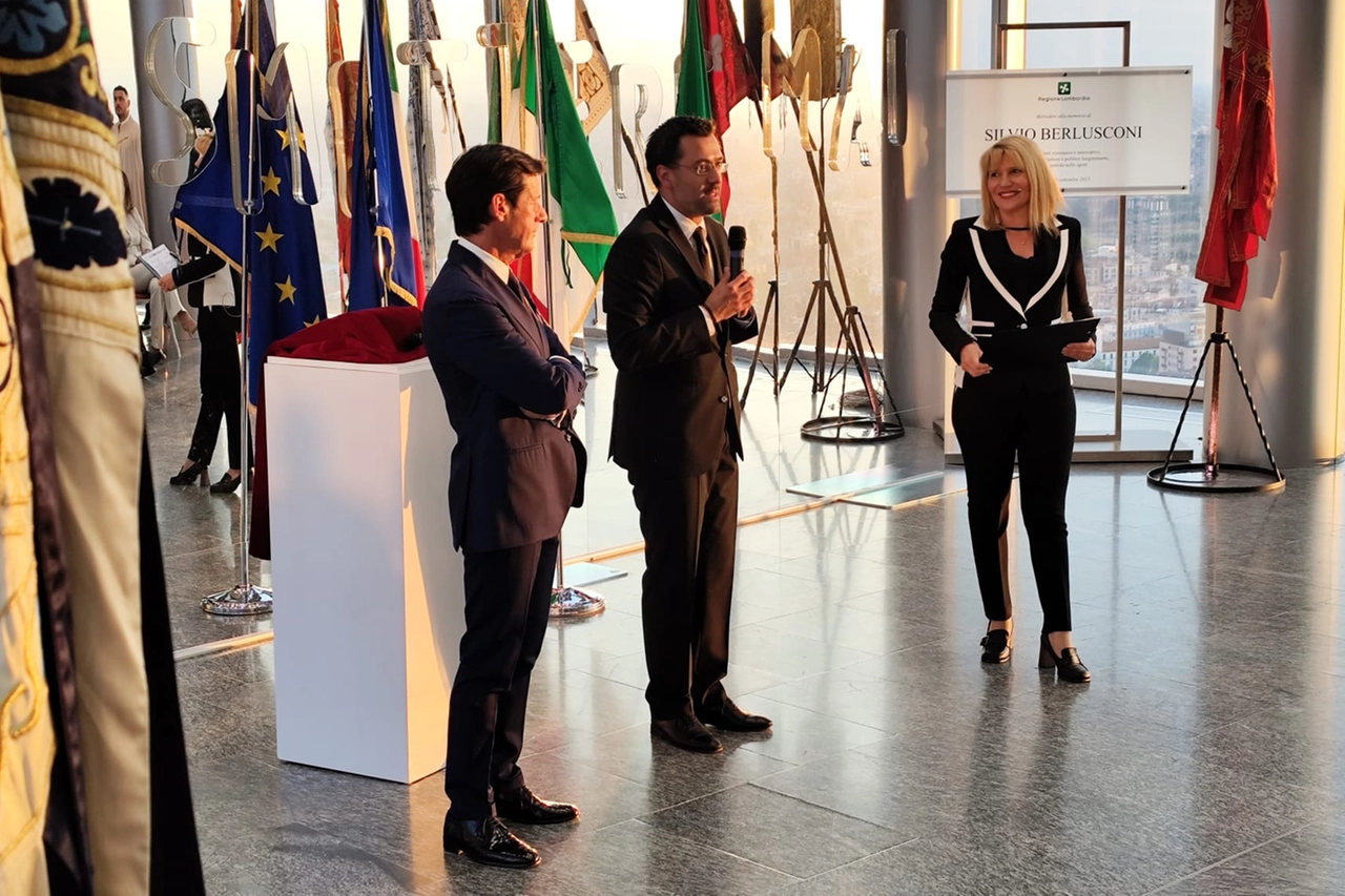 Da sinistra, il presidente della Fondazione Palio Luca Roveda e il sindaco Lorenzo Radice