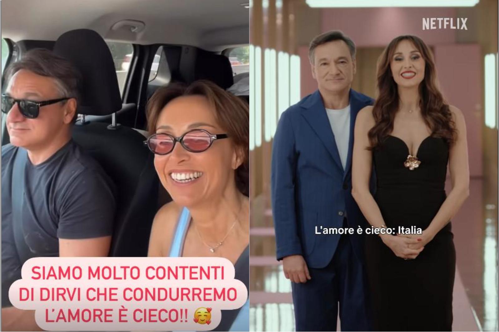 Benedetta Parodi e Fabio Caressa a L’amore è cieco Italia su Netflix: “Al fianco delle coppie in questo viaggio (con i nostri 25 anni di matrimonio)” Benedetta Parodi e Fabio Caressa a L’amore è cieco Italia su Netflix: “Al fianco delle coppie in questo viaggio (con i nostri 25 anni di matrimonio)”