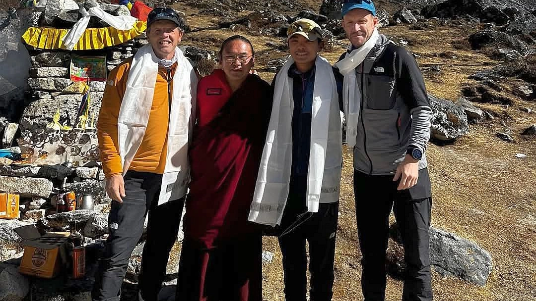 Simone Moro è innamorato del Nepal Simone Moro è innamorato del Nepal