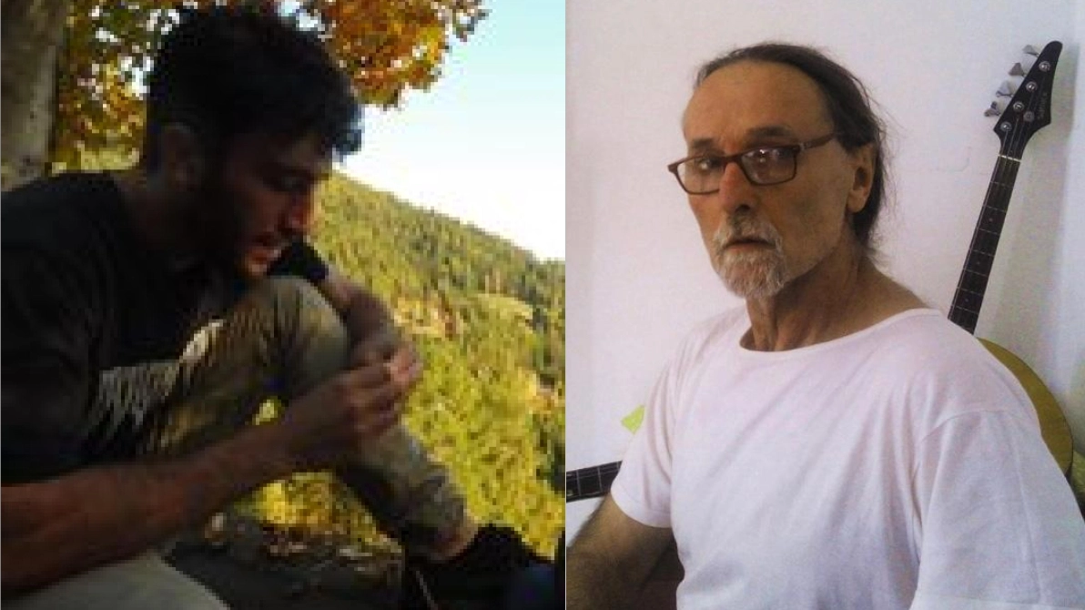 Luca Iannello e a destra lo zio, Davide Conforto Luca Iannello e a destra lo zio, Davide Conforto