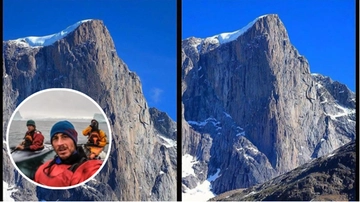 Scalata la parete vista solo in foto: la nuova impresa del Ragno di Lecco dopo 300 chilometri in kayak fra iceberg e orsi