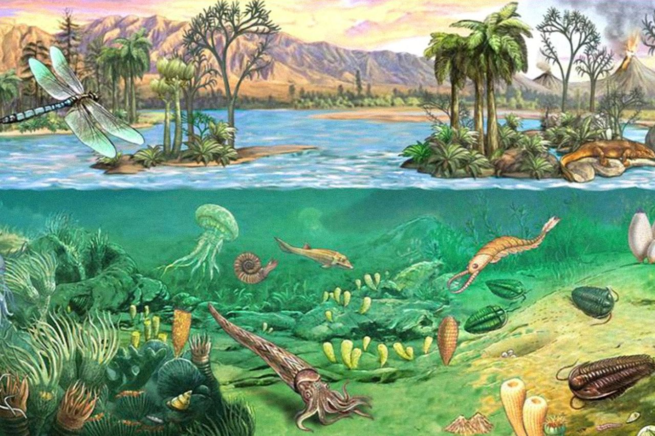 Il periodo Permiano è l'ultima dell'era Paleozoica, che va da 540 a 252 milioni di anni fa
