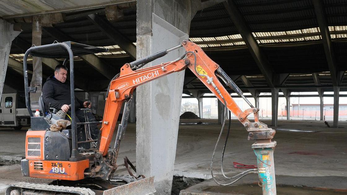 Corsa contro il tempo nel cantiere. Il Padiglione dedicato ai bovini deve essere pronto per novembre Corsa contro il tempo nel cantiere. Il Padiglione dedicato ai bovini deve essere pronto per novembre