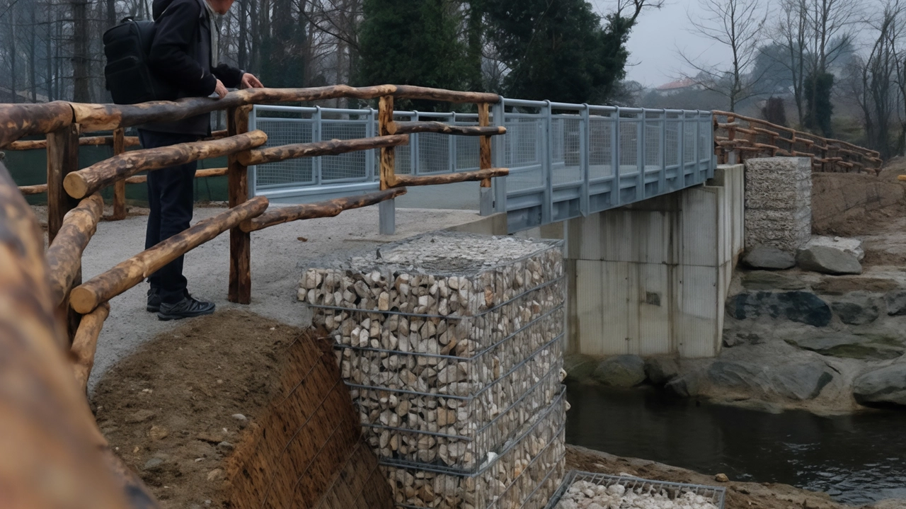 La nuova passerella sul Molgora è pronta per la gioia dei runner. Il trait d’union in via Montalino che a... La nuova passerella sul Molgora è pronta per la gioia dei runner. Il trait d’union in via Montalino che a...