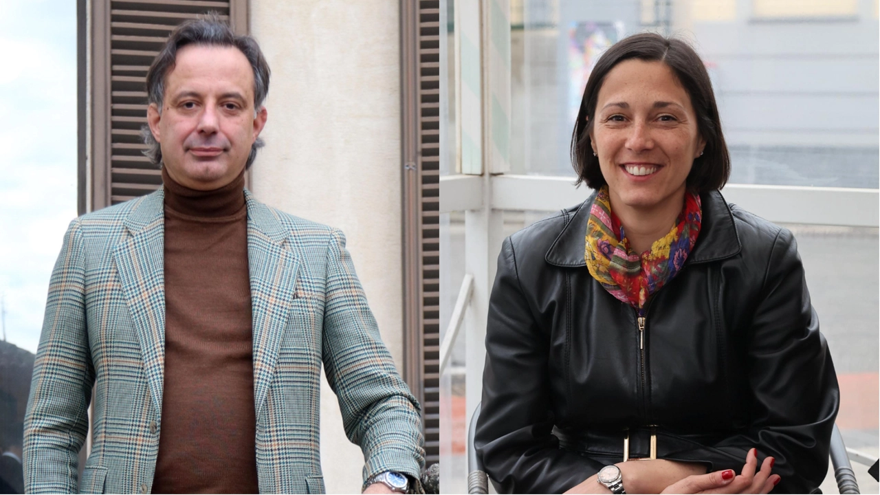 Il sindaco Andrea Ceffa e la consigliera comunale Roberta Giacometti, entrambi ai domiciliari