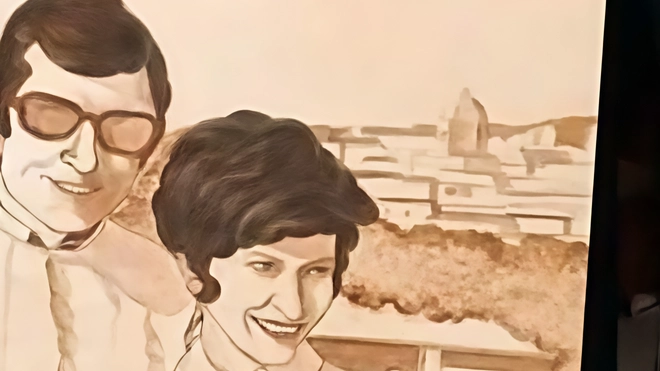 Una delle allieve con Gemma Capra