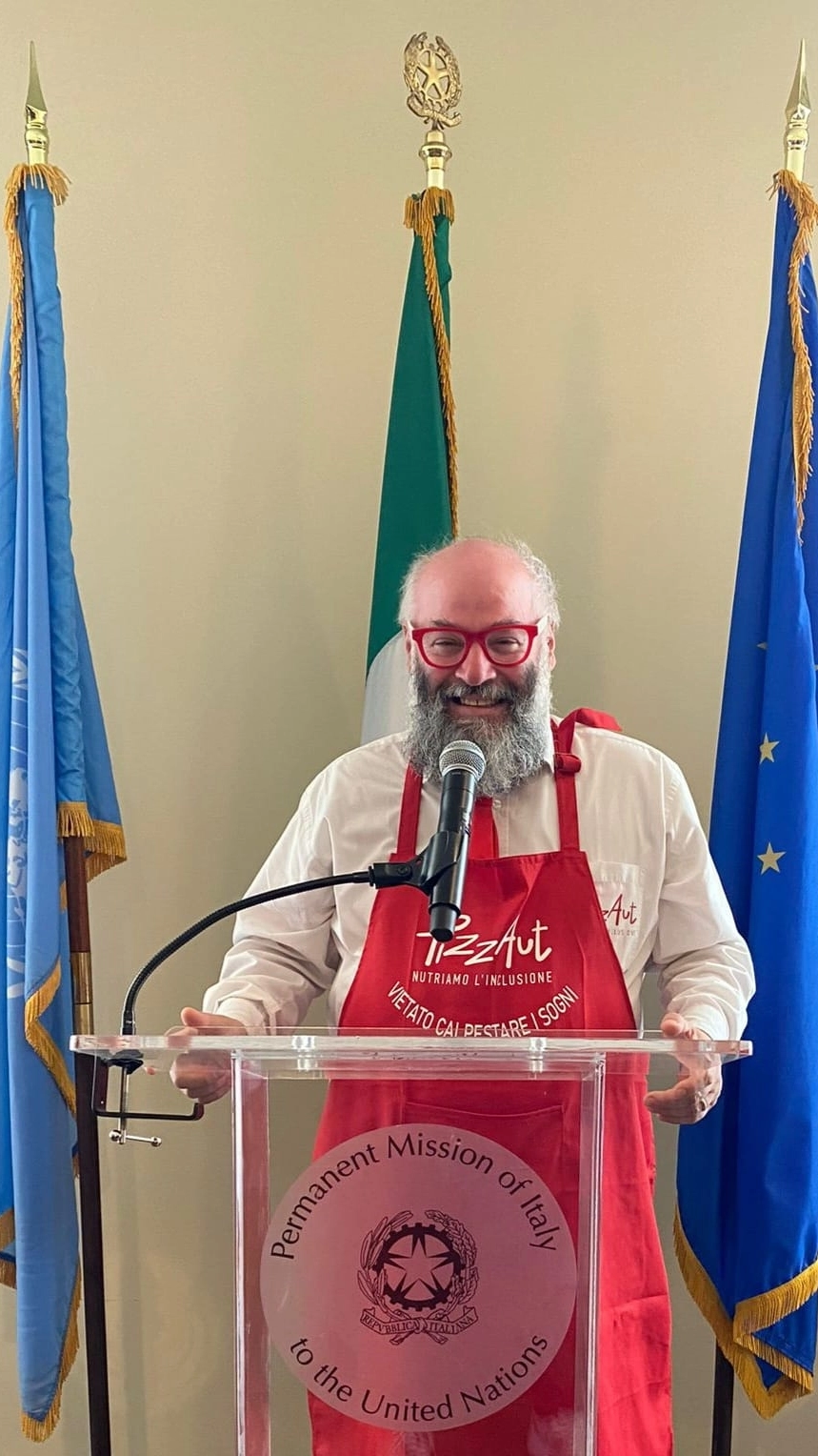 Nico Acampora all'Onu 