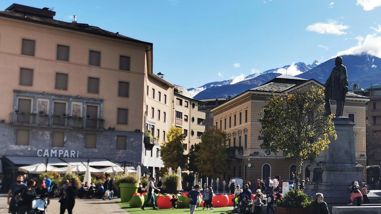 Piazza Garibaldi nel cuore della città è il punto di riferimento per i grandi eventi