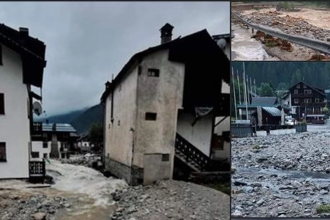 Maltempo in Piemonte, le immagini del centro meteorologico regionale