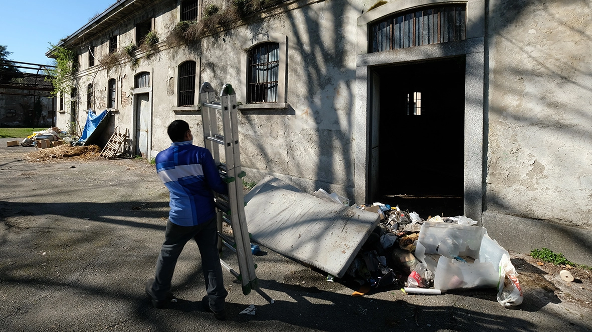 I capannoni e le tettoie (sotto a sinistra) dell’ex Macello in stato di abbandono I capannoni e le tettoie (sotto a sinistra) dell’ex Macello in stato di abbandono